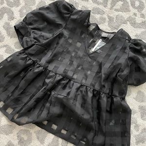 dramatic blouse - NWT